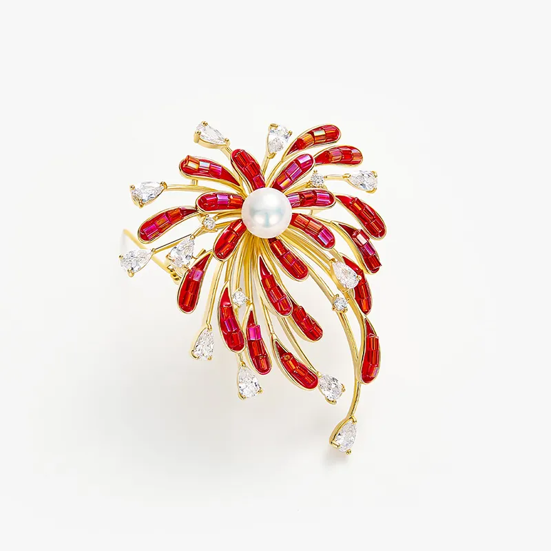 MCK Copper Alloy Brooches Women's-2