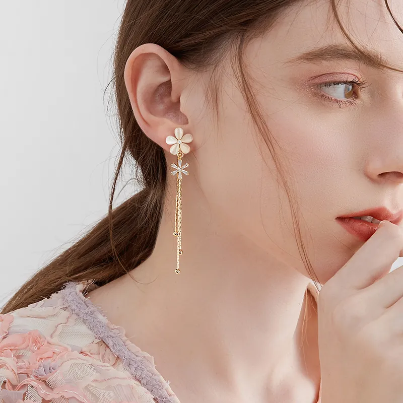 MCK Alloy Clip On Earrings Women's-3