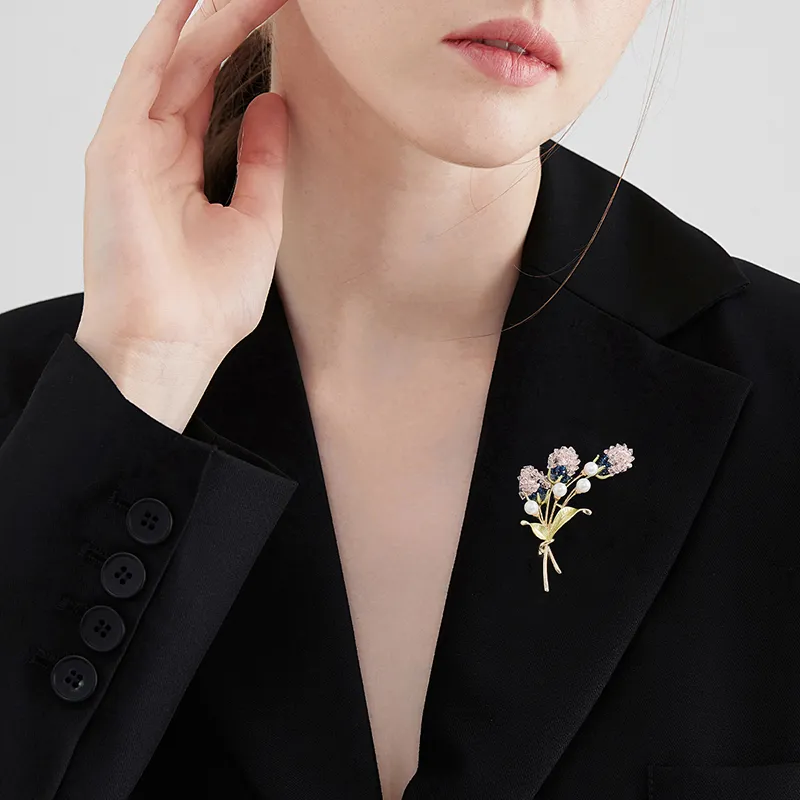 MCK Copper Alloy Brooches Women's-2