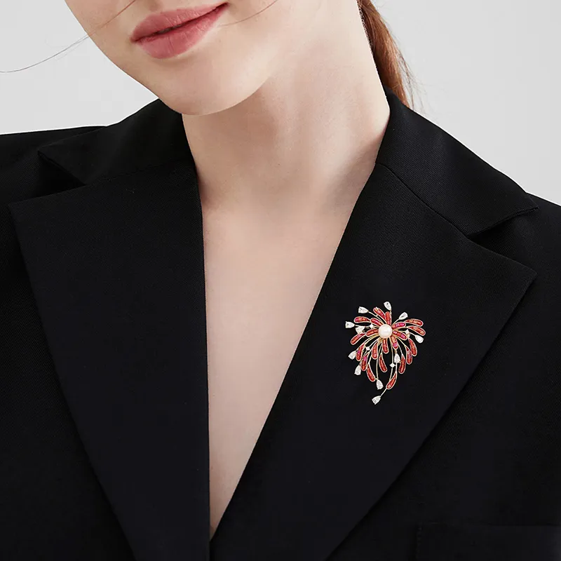 MCK Copper Alloy Brooches Women's-5