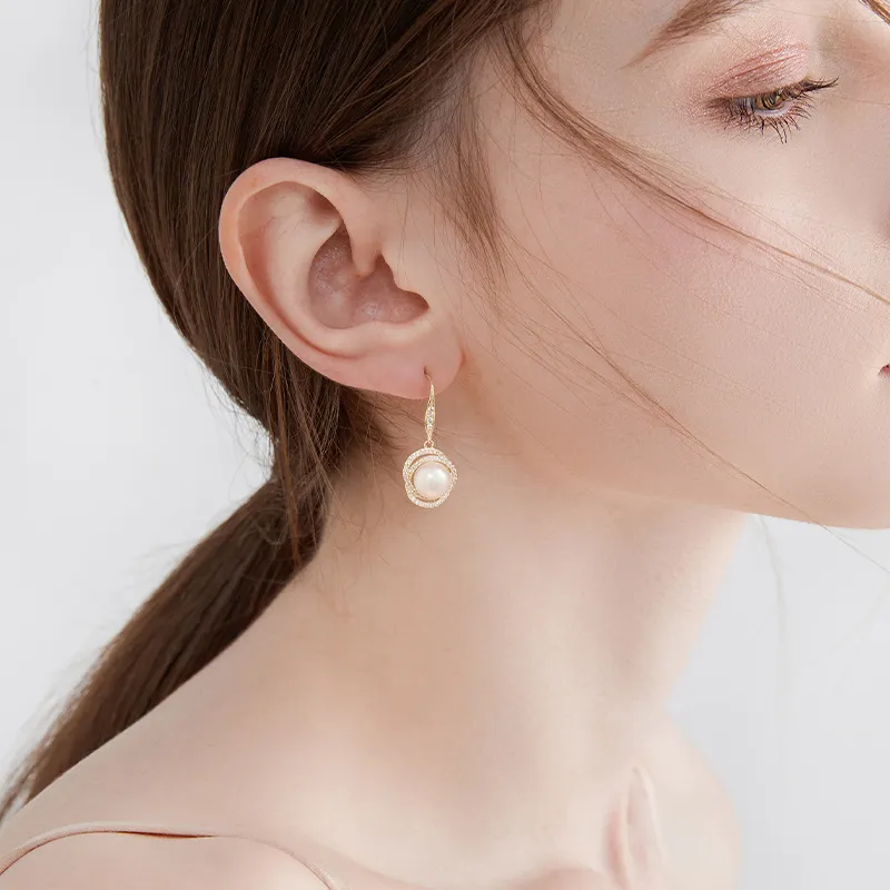 MCK Copper Alloy Earrings Women's-2