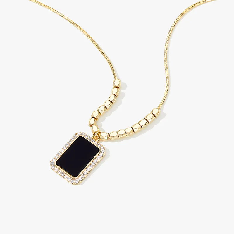 MCK Copper Alloy Necklaces Women's-4