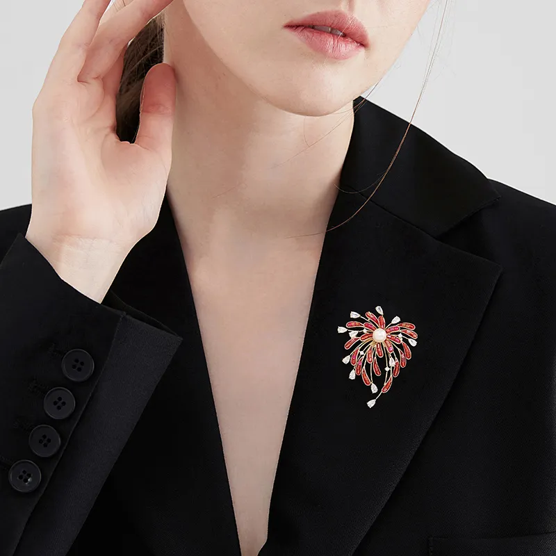MCK Copper Alloy Brooches Women's-1