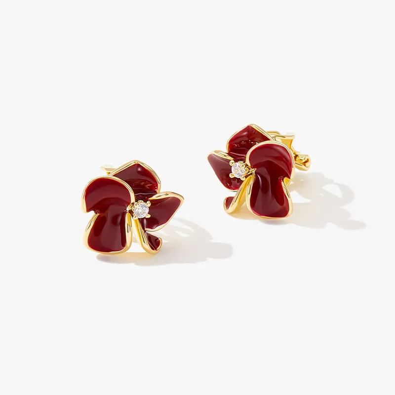 MCK New Year Celebration Clip On Earrings Women's-4