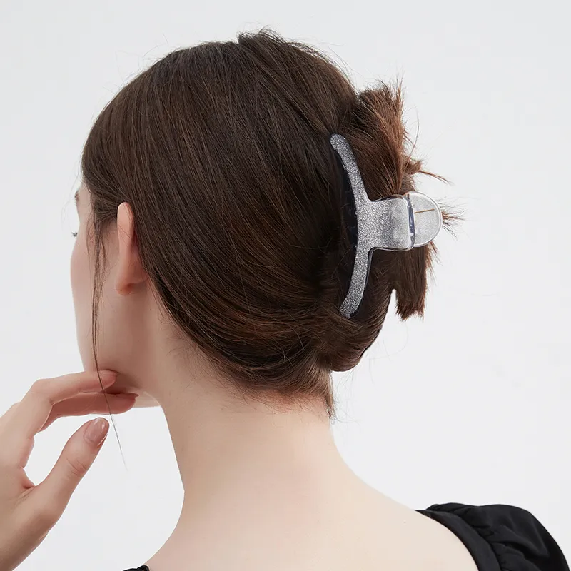 MCK Plastic Matte Hair Clips Women's-4