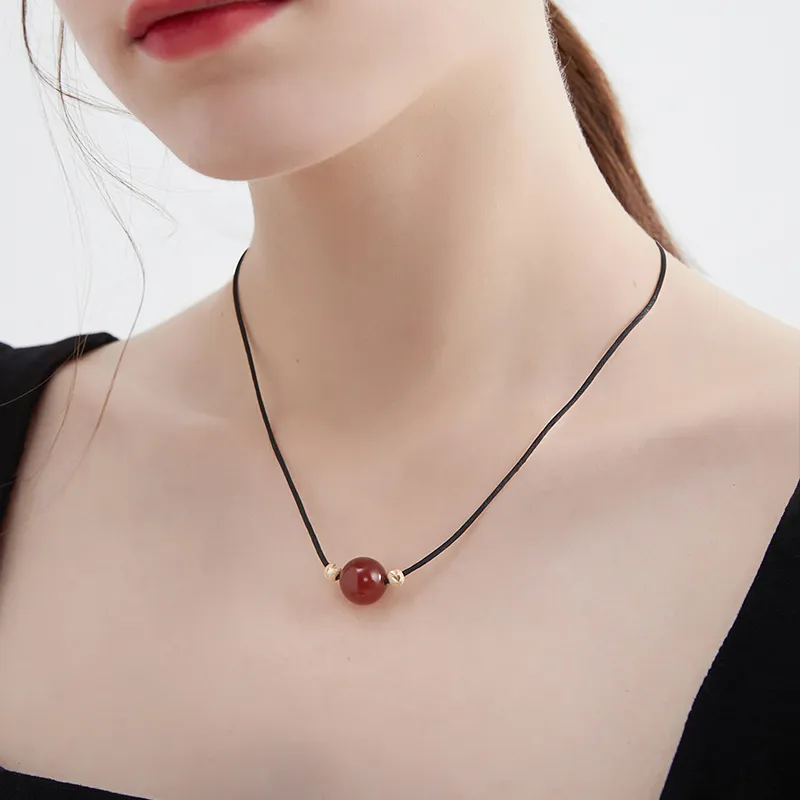 MCK Jade Necklaces Women's-3