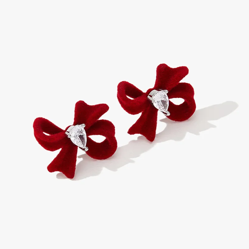 MCK 925 Silver Needles Earrings Women's-2