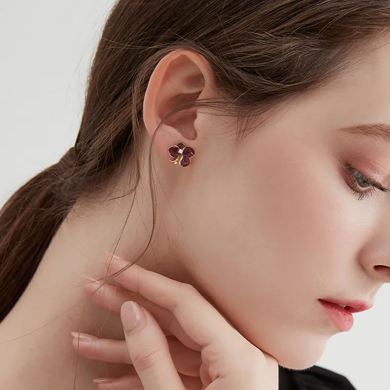 MCK New Year Celebration Clip On Earrings Women's-5