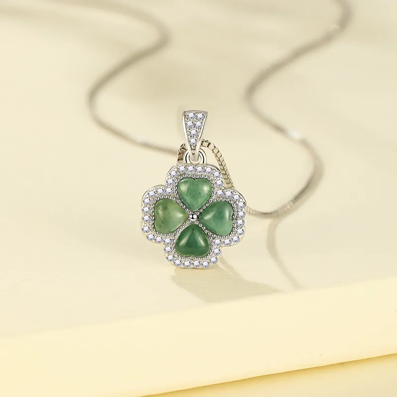 MCK Ice Type Jadeite Necklaces Women's-4