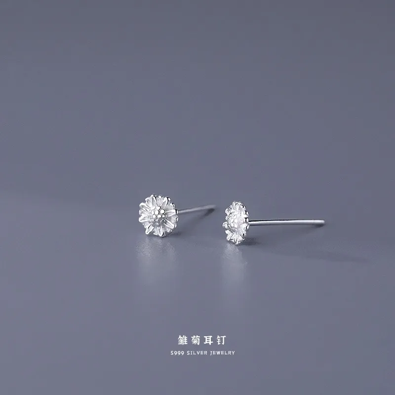 MCK Sterling Silver Stud Earrings Women's-7