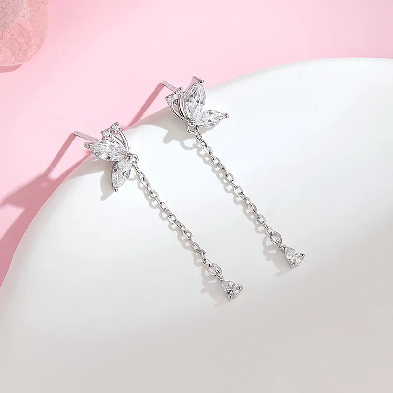 MCK Sterling Silver Earrings Women's-4
