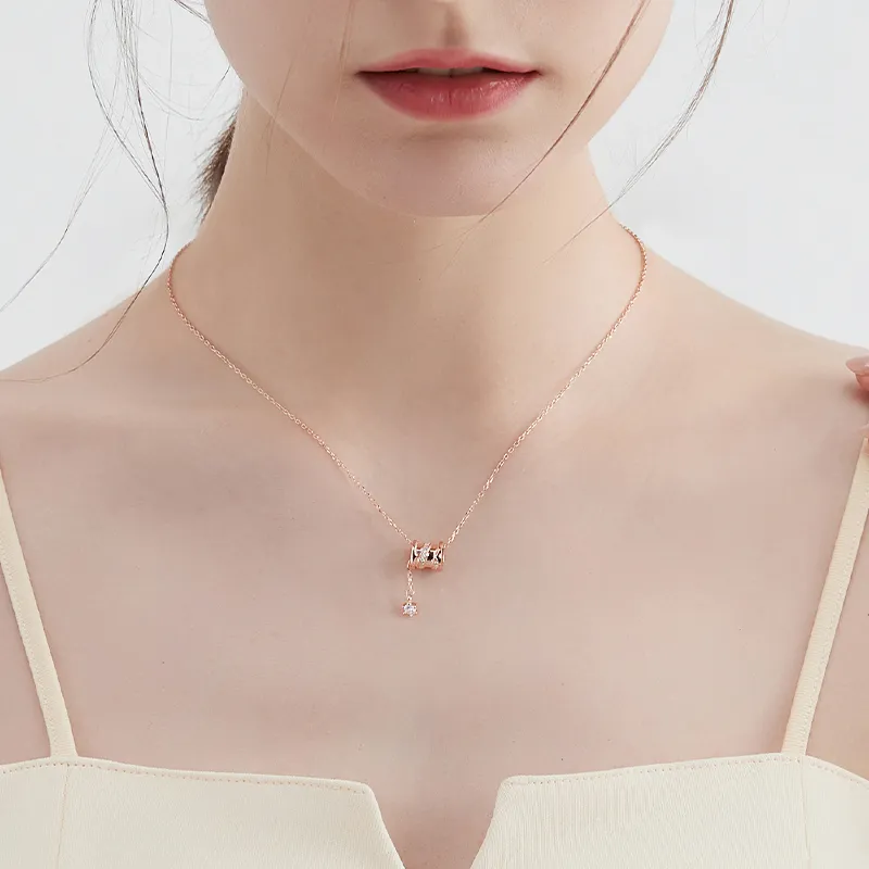 MCK 925 Sterling Silver Necklaces Women's-1