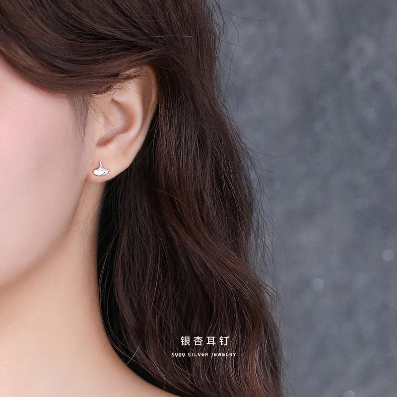MCK Sterling Silver Stud Earrings Women's-4