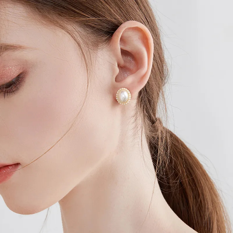 MCK Fashion Versatile Clip On Earrings Women's-2