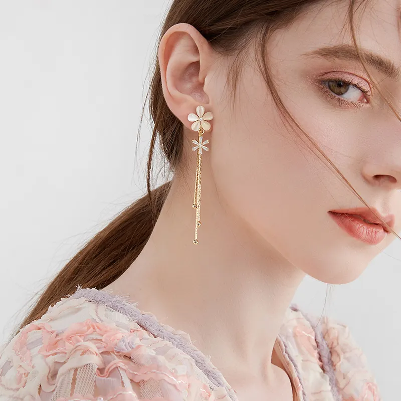 MCK Alloy Clip On Earrings Women's-1