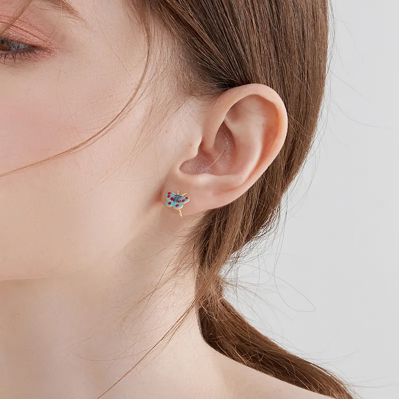 MCK Copper Alloy Clip On Earrings Women's-1