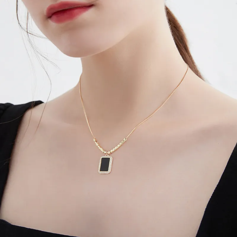 MCK Copper Alloy Necklaces Women's-3