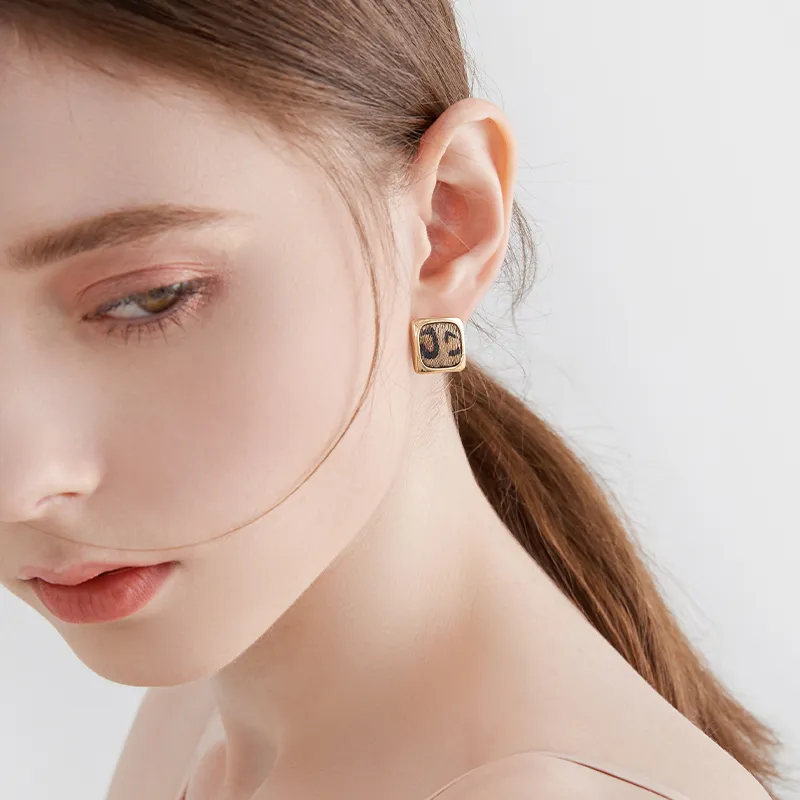 MCK 925 Silver Needles Earrings Women's-1