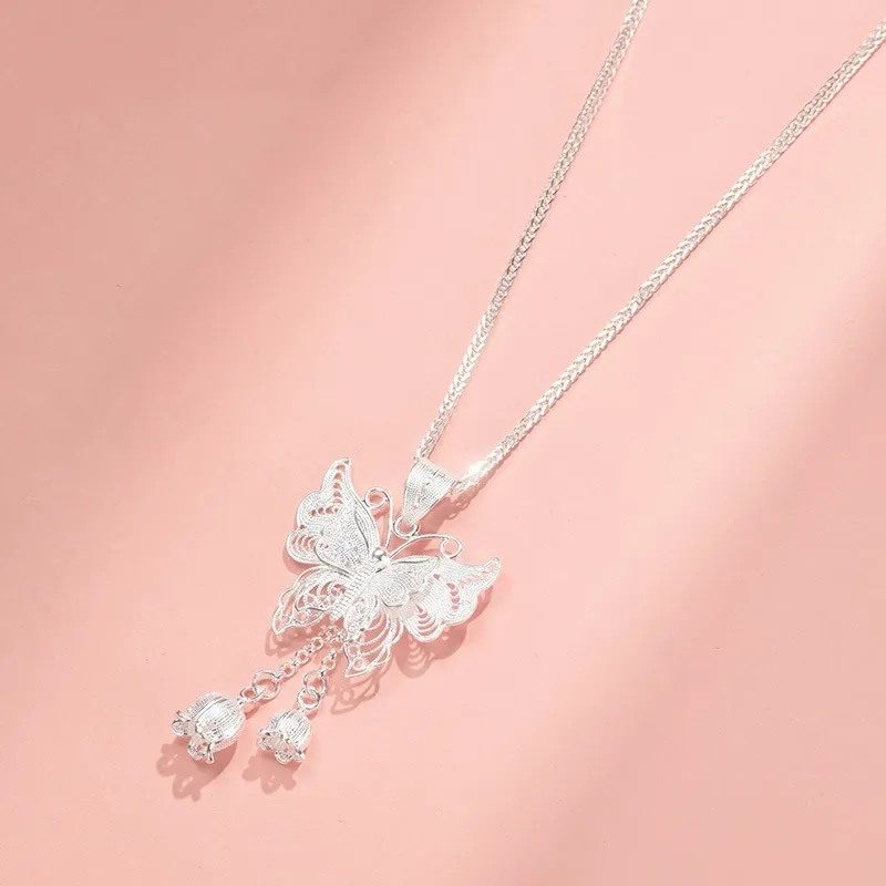 MCK Sterling Silver Necklaces Women's-4