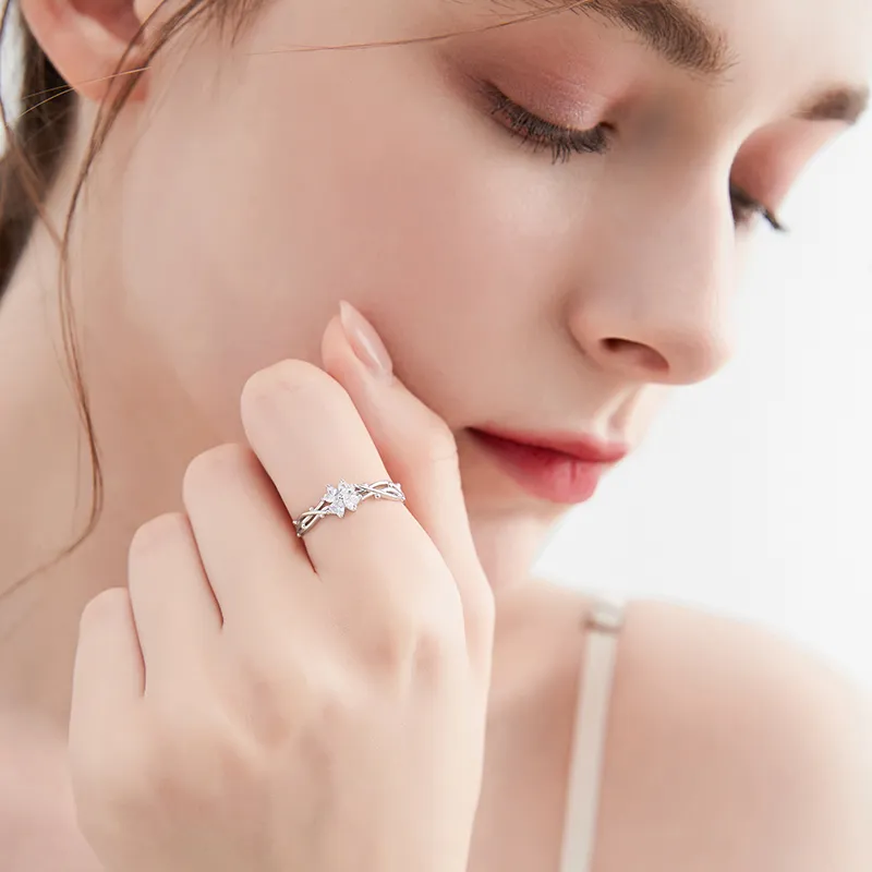 MCK Sterling Silver Rings Women's-3