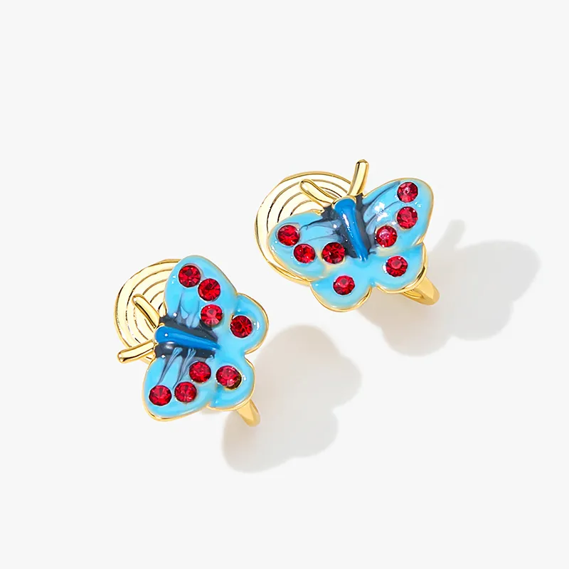 MCK Copper Alloy Clip On Earrings Women's-3