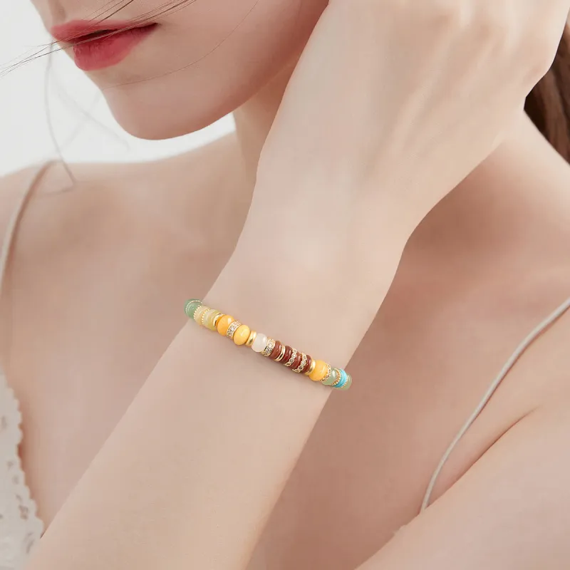 MCK Agate Jade Bracelets Women's-6