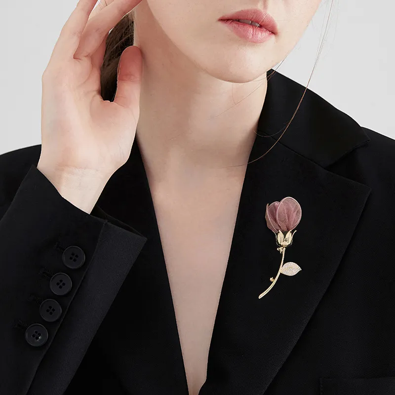 MCK Copper Alloy Brooches Women's-3