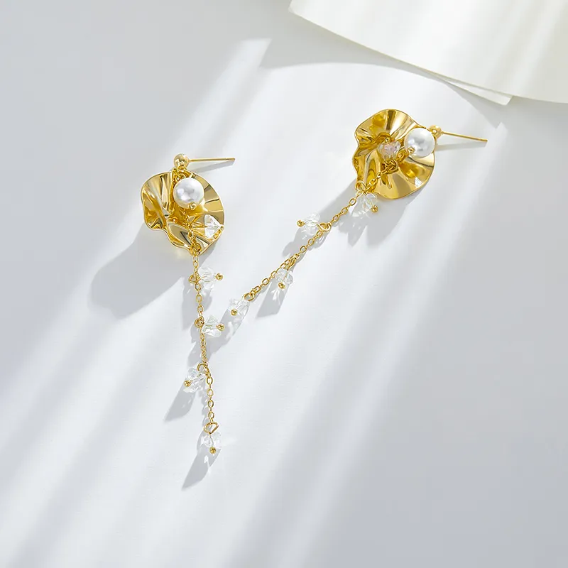 MCK 925 Silver Needles Earrings Women's-4