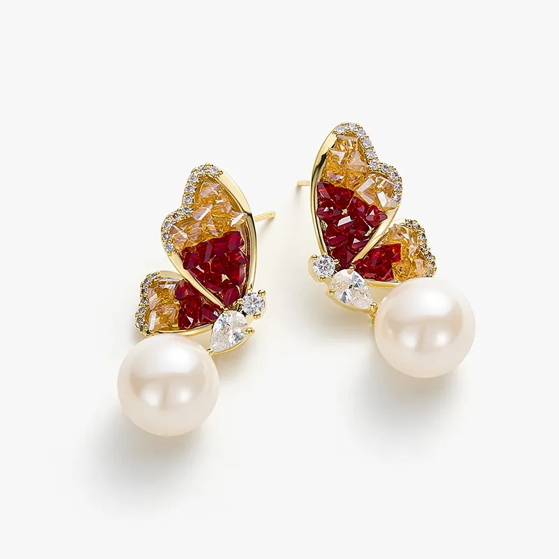 MCK 925 Sterling Silver Earrings Women's-3