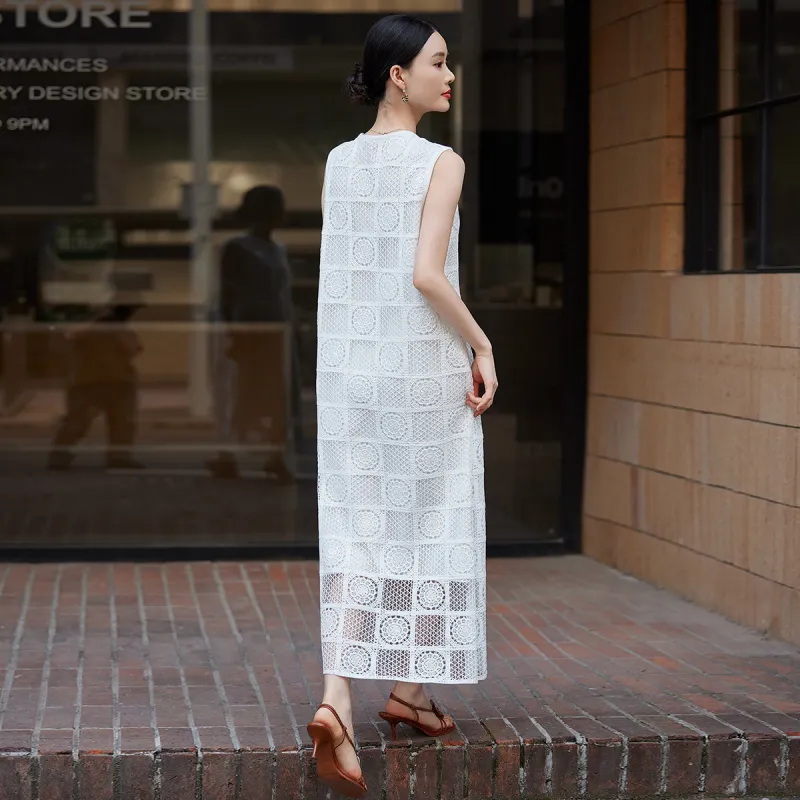 Hang Yi Court Sleeveless Dress Women's-1