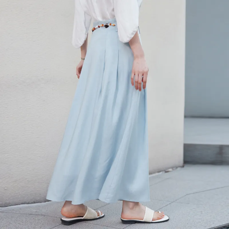 Hang Yi Court Casual Long Skirt Women's-1