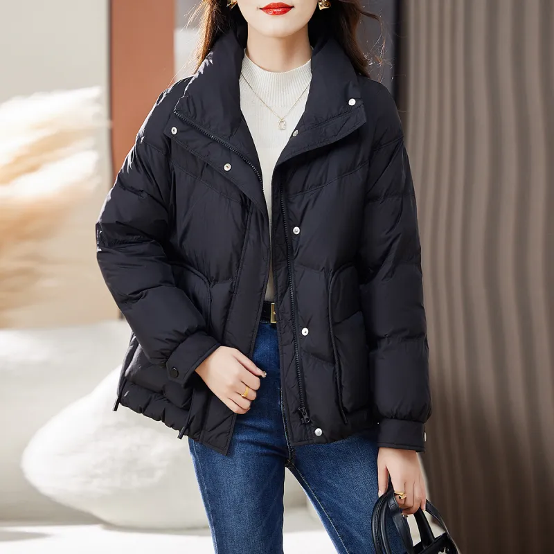Hang Yi Court Down Jacket Women's Black-3