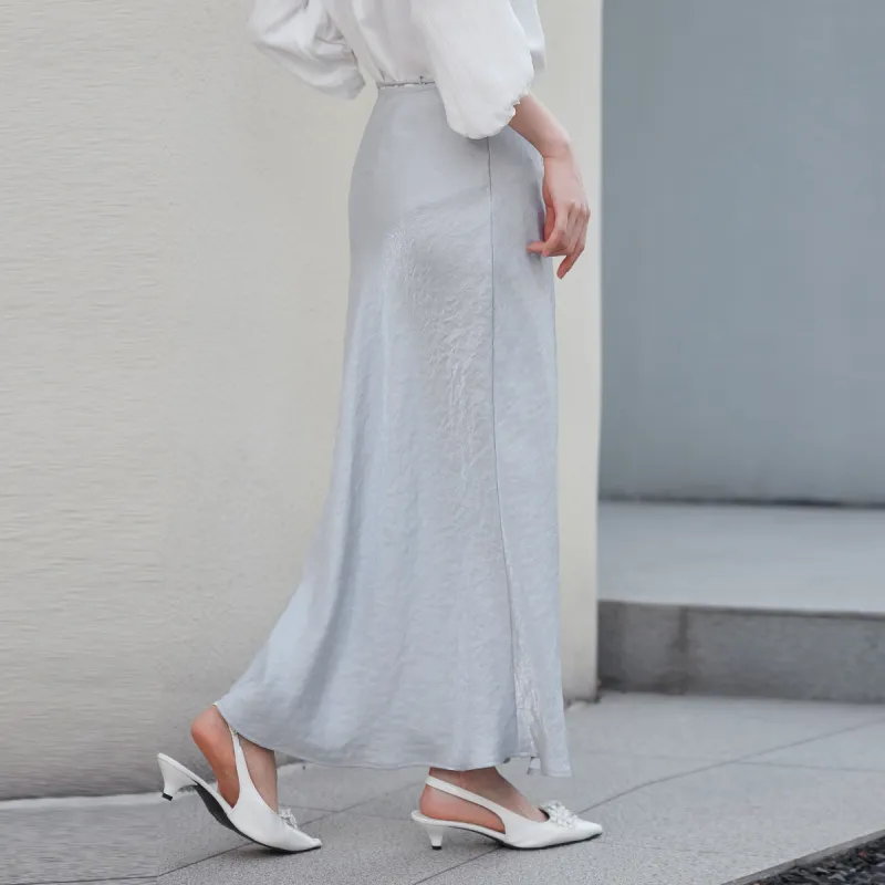 Hang Yi Court Casual Long Skirt Women's-1