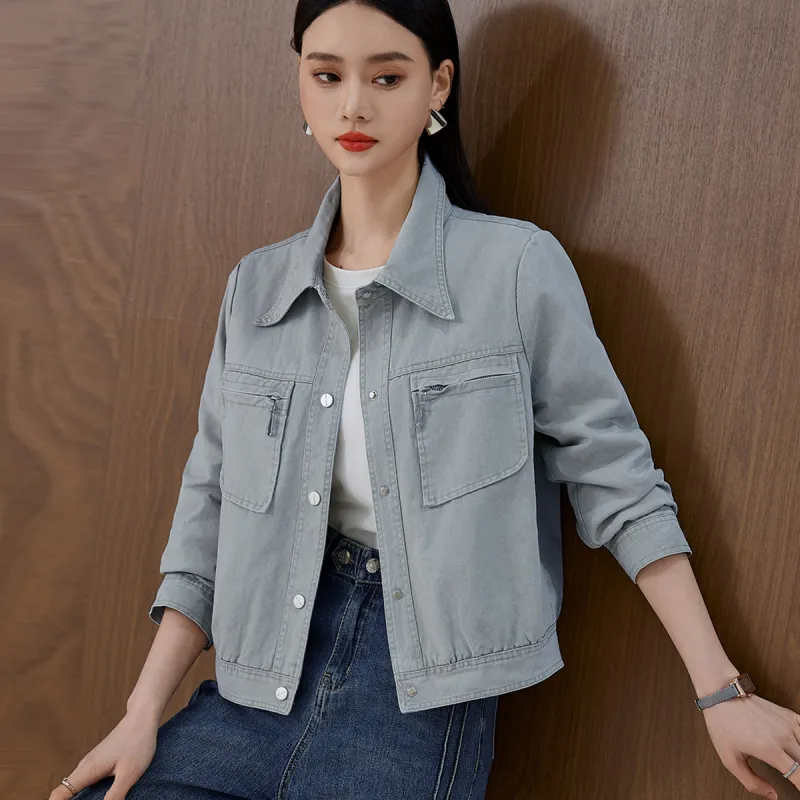 Hang Yi Court Denim Jacket Women's-1