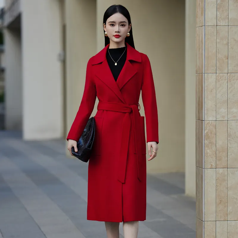 Hang Yi Court Coats Women's-8