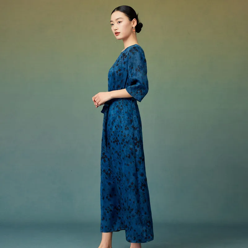 Hang Yi Court Short Sleeved Dress Women's-1