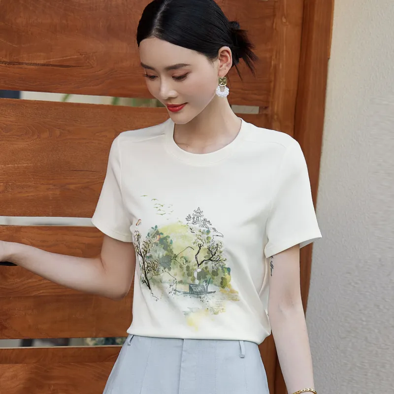 Hang Yi Court Regular T Shirt Women's-4