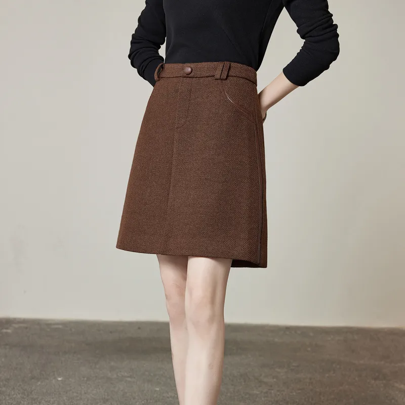 Hang Yi Court Casual Short Skirts Women's-9
