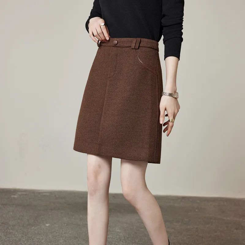 Hang Yi Court Casual Short Skirts Women's-3