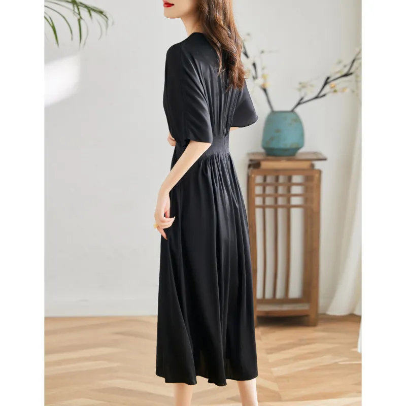 Hang Yi Court Short Sleeved Dress Women's-1
