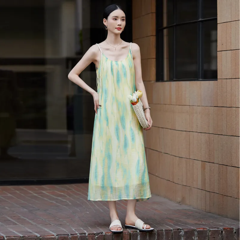 Hang Yi Court Slip Dress Women's-5
