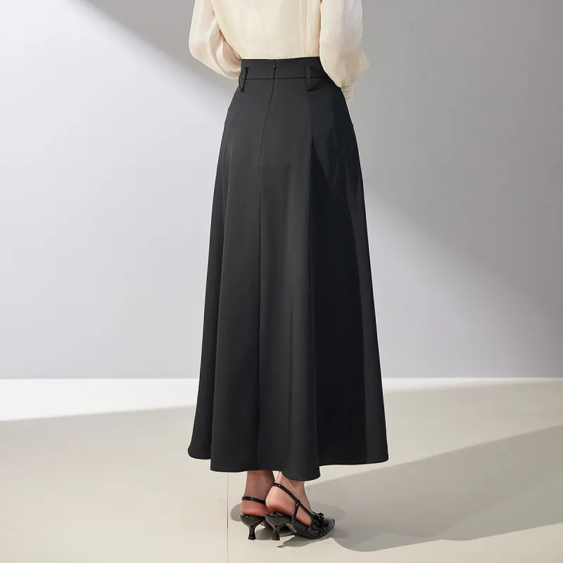 Hang Yi Court Casual Long Skirt Women's-1