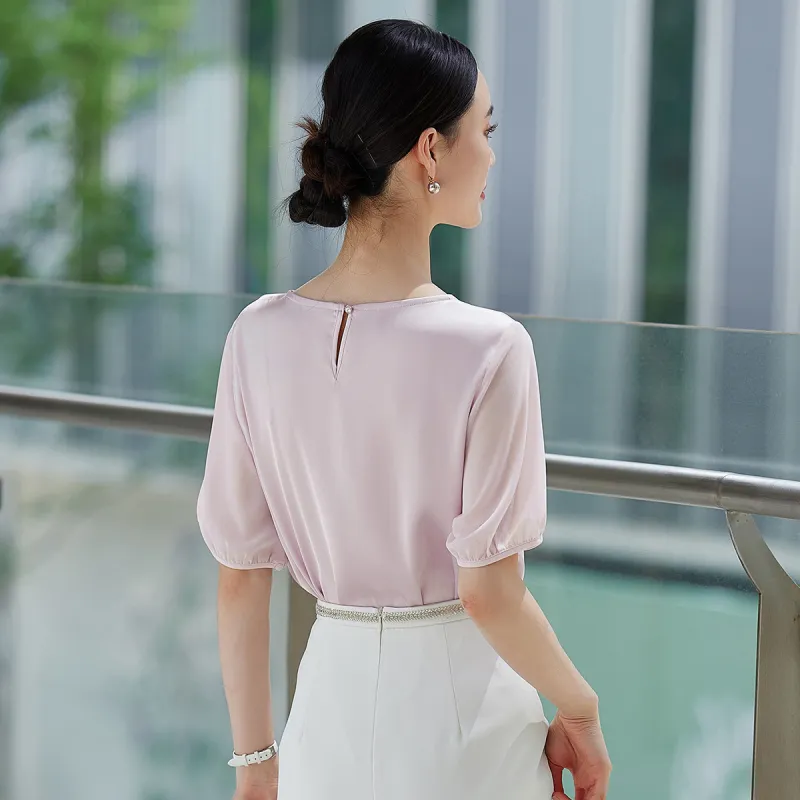 Hang Yi Court Shirts Women's Pink-1
