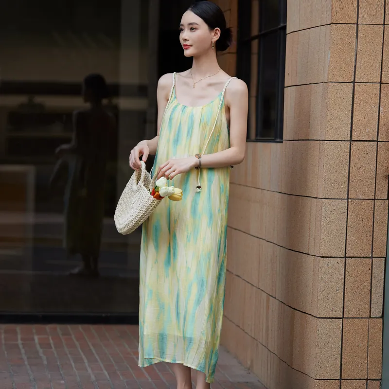 Hang Yi Court Slip Dress Women's-3