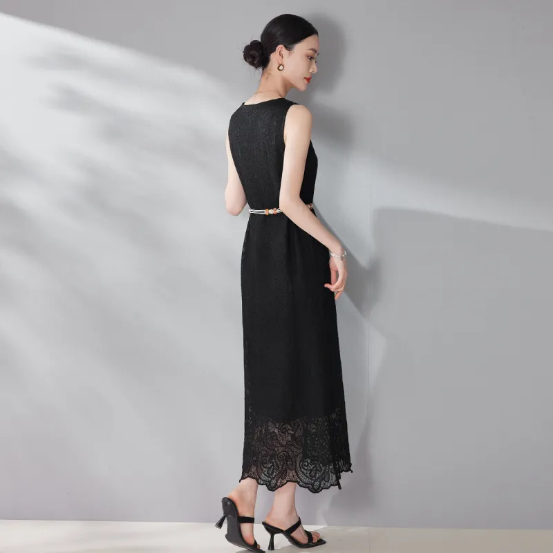 Hang Yi Court Sleeveless Dress Women's-1