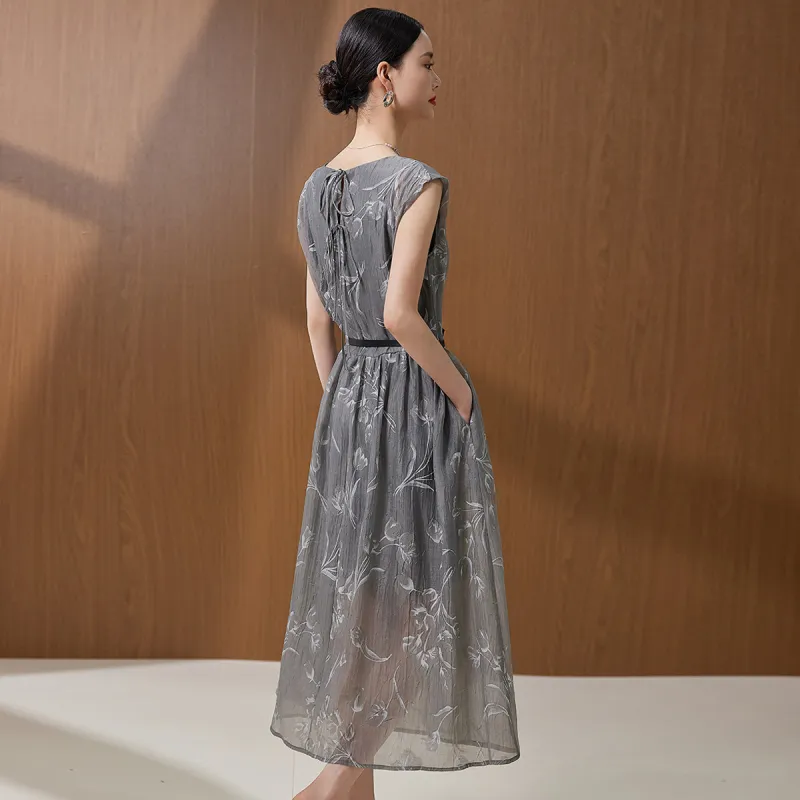 Hang Yi Court Sleeveless Dress Women's-1