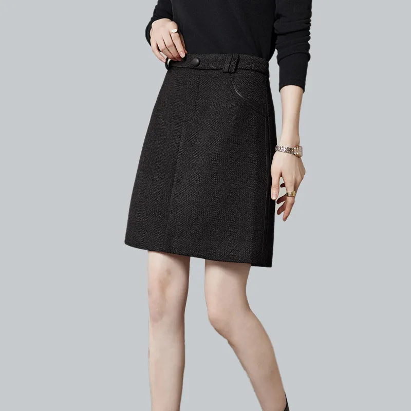 Hang Yi Court Casual Short Skirts Women's-14