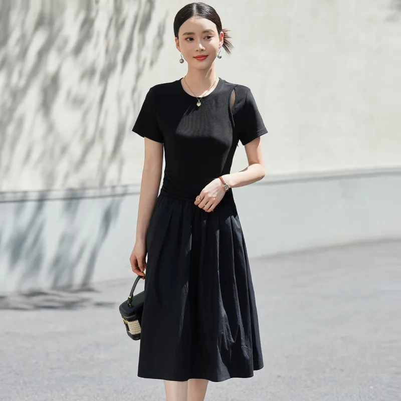Hang Yi Court Short Sleeved Dress Women's-2