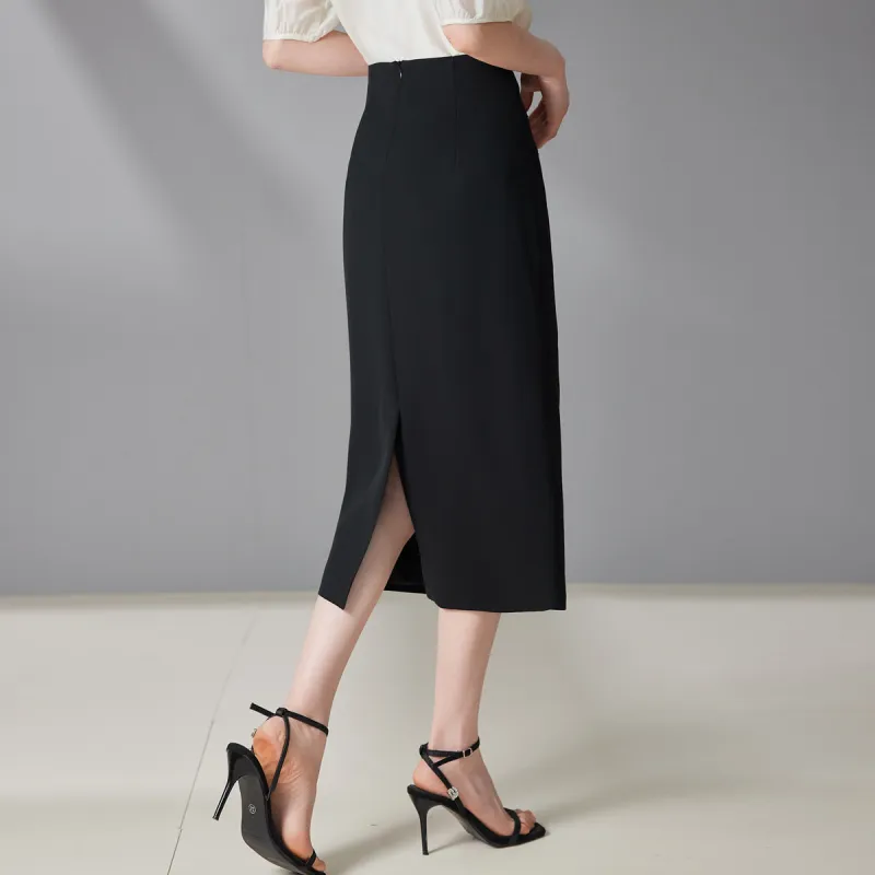 Hang Yi Court Casual Long Skirt Women's-1