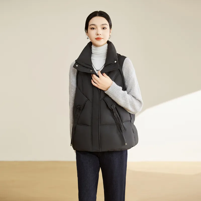Hang Yi Court Down Jacket Women's Black-3